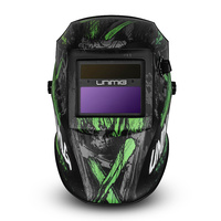 UNIMIG Toxic Variable Shade 9-13 Auto-Dark Helmet True Colour Lens UMTWH