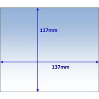 10x Weldclass Clear Outer Lens to suit Promax 500 Helmet