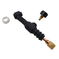 Flexible TIG Torch Body / Head w/ Valve - 9 Series - WP-9