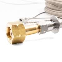 COBRA Pipeline System 2.5m- Acetylene High Pressure Hose for Cylinder to Manifold Connection