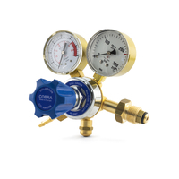 COBRA Argon Regulator / Flowmeter - Side Entry Welding 0 - 30 LPM