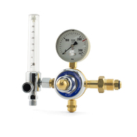 COBRA Argon Bobbin Regulator / Flowmeter - Side Entry Welding 0 - 30 LPM