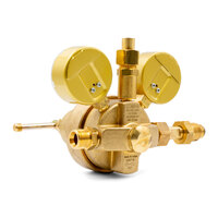 COBRA H25 High Flow Oxygen Regulator Side Inlet 0-2000kpa