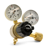 COBRA HVAC Nitrogen High Pressure Regulator - Type 50 - 0 - 5000 kPa  - 1/4 flare for Refrigeration