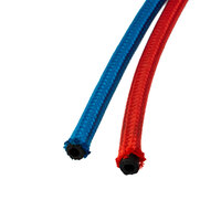 3mm Braided Flexi Hose for Little Torch - 2m  - Red and Blue