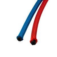 3mm Braided Flexi Hose for Little Torch - 3m  - Red and Blue