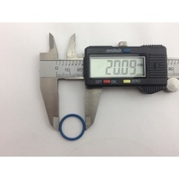 50 x Blue Nitrile Rubber O Ring NBR - OD 20mm ID 16.7mm - Not for Pyrex TIG kits. 