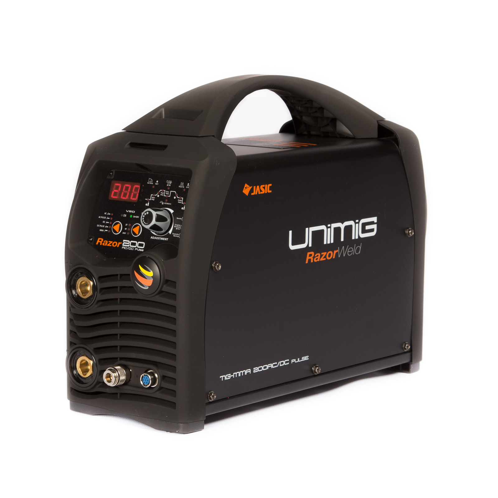 UNIMIG RAZOR DIGITAL PULSE AC/DC 200 Amp Inverter TIG / ARC Welder