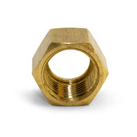 1/4 BSP Nut and Tail Brass Barb fitting for 5mm Hose - Fits Lincoln Powercraft 200M K69074 - 1 Each