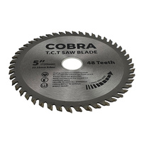 COBRA 5" / 125mm Circular Aluminium Cutting Saw Blade Disc Milling Disc - 10 Pack
