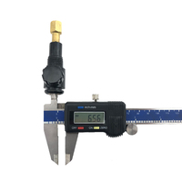 9 Series TIG Small Torch Body (Valve) 130 Amp - 3 Piece 