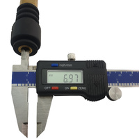 26 Series TIG Large Torch Body 150 - 200 Amp - Three Piece Torch