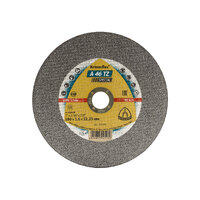 Klingspor 180mm x 1.6mm x 22.23mm Cutting Disc Inox A 46 TZ - 50 Each