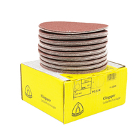 Klingspor 125mm Velcro Backing Sanding Disc Pad PS 22 K  5" 60 Grit - No Dust Holes - 50 Each