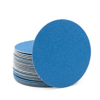 Klingspor 150mm Velcro Backing Sanding Disc Pad PS 21 FK  6" 60 Grit - No Dust Holes - 50 Each