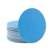 Klingspor 150mm Velcro Backing Sanding Disc Pad PS 21 FK  6" 80 Grit - No Dust Holes - 50 Each