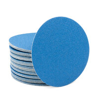 Klingspor 125mm Velcro Backing Sanding Disc Pad PS 21 FK 5" 80 Grit - No Dust Holes - 50 Each