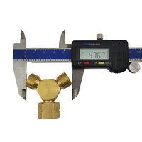 LPG / Acetylene Hose Y Piece Splitter Connector R215