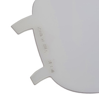 3M Speedglas 9100 FX / FX Air / MP Air - Clear Grinding Visor Lens - 100 Pack