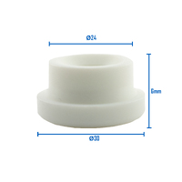 40x TIG Insulator LARGE DIAMETER GAS LENS - 40 Pack WP17 | 18 | 26
