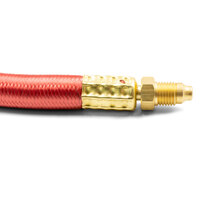 TIG 1pc Power Cable 7.6m - 9 | 17 Series Soft Braided Hose - FEMALE CONNECT