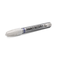 12 x Markal White PRO LINE Marker Paint Pen - Writes On All Surfaces