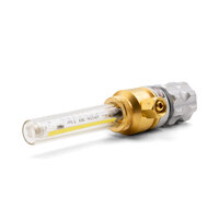 Harris 653 Argon Co2 Pipeline Flow Meter Regulator 