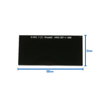 Flippy Lens Shade 9 Welding Lens 51mm X 108mm