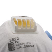 3M Aura FFP2/P2 Mask Valve Particulate Respirator 9322 - 12 Each