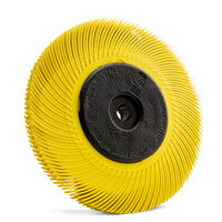 3M 61500187770 150mm x 12mm Scotch-Brite 80 Grit Curved Radial Bristle Brush