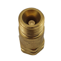 Harris Left Hand Check Valve Adaptor Hose End 5/8" to 5/8" Fuel Gas