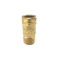 Harris Check Valve Adaptor 5/8" Hose End | 9/16" handle/torch end