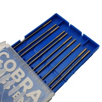 1.6mm 1.5% Lanthanated TIG Tungsten Electrodes 10 Each - Gold Tip