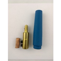 2 x Male Welding Cable Plug Welder Generator Connector 500 Amp