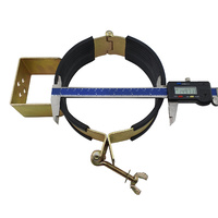 Gas Bottle Holder | Restraint (Size 146mm - 162mm) Suits ACETYLENE D Size Steel 