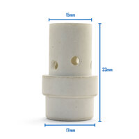 Binzel Style MIG Gas Diffuser MB36 - Black or White Duroplast - 2 Each