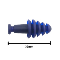 10 Pairs Washable Ear plugs - Reusable - Silicone