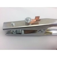 5x 300A Amp Welding Alligator Earth Clamp - LONG Copper Braid 