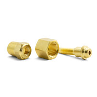 LP112 Hose Connector 5/8 UNF Thread RH (Oxygen) - 5mm Hose - 10 Each