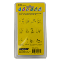 Stronghand Magnet Mini-Mag 59 x 51 x 16mm Pull Force 10KG - Pack of 6