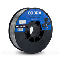 5kg - COBRA 0.6mm Gasless MIG Welding Wire Spool E71T-11 Multi Pass