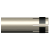 5 x MIG Nozzle / Shroud MB24 Cylindrical - Binzel Style