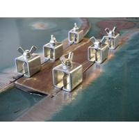 Panel Clamps (16 pack) Butt Welding Panel Beating Sheet Auto