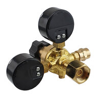 Co2 Side Entry Regulator with Bobbin Flow Meter