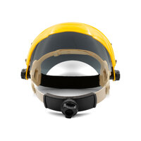 Brow Guard with 2mm Smoke Lens Shield - Head and Face Protection 