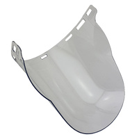2mm Clear Face Shield with Chin Wrap - Clear Lens Replacement