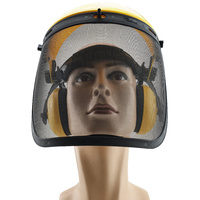 Brow Guard - Wire Mesh Screen - Earmuff Combo