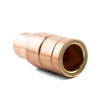 2 x MB15 Gasless MIG Welding Nozzle UNIMIG flux core PGN15GLN