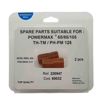 Plasma Cutter FineCut Parts Kit 45A - Suit Hypertherm Powermax 45XP, 65, 85, 105 - 21 Piece Kit