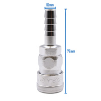 NITTO 30PH - 3/8" Female Steel Hi-Cupla Plug For Hose Connection Q-NCH10- 1 Each